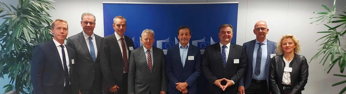 Delegation europeenne à la rencontre du commissaire à lagriculture
